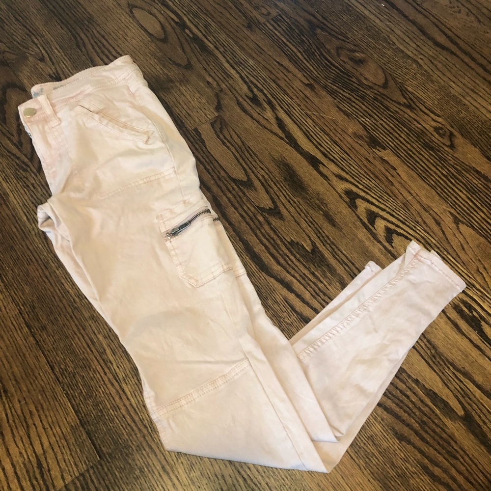Pink skinny pant